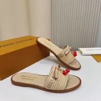 Cheap Louis Vuitton Slippers For Women #1348882 Replica Wholesale [$115.00 USD] [ITEM#1348882] on Replica Louis Vuitton Slippers