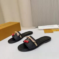 Cheap Louis Vuitton Slippers For Women #1348883 Replica Wholesale [$115.00 USD] [ITEM#1348883] on Replica Louis Vuitton Slippers