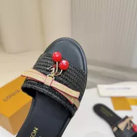 Cheap Louis Vuitton Slippers For Women #1348883 Replica Wholesale [$115.00 USD] [ITEM#1348883] on Replica Louis Vuitton Slippers