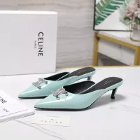 Cheap Celine Slippers For Women #1348897 Replica Wholesale [$105.00 USD] [ITEM#1348897] on Replica Celine Slippers