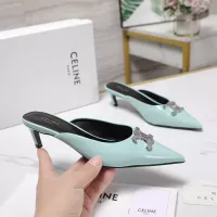 Cheap Celine Slippers For Women #1348897 Replica Wholesale [$105.00 USD] [ITEM#1348897] on Replica Celine Slippers