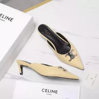 Cheap Celine Slippers For Women #1348900 Replica Wholesale [$105.00 USD] [ITEM#1348900] on Replica Celine Slippers