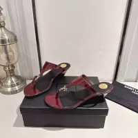 Cheap Yves Saint Laurent YSL Sandal For Women #1348918 Replica Wholesale [$92.00 USD] [ITEM#1348918] on Replica Yves Saint Laurent YSL Sandal