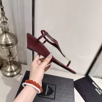 Cheap Yves Saint Laurent YSL Sandal For Women #1348926 Replica Wholesale [$96.00 USD] [ITEM#1348926] on Replica Yves Saint Laurent YSL Sandal