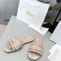 Cheap Christian Dior Slippers For Women #1348940 Replica Wholesale [$72.00 USD] [ITEM#1348940] on Replica Christian Dior Slippers