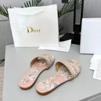 Cheap Christian Dior Slippers For Women #1348940 Replica Wholesale [$72.00 USD] [ITEM#1348940] on Replica Christian Dior Slippers