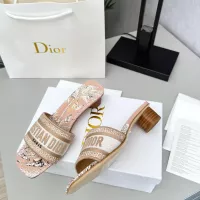 Cheap Christian Dior Slippers For Women #1348941 Replica Wholesale [$82.00 USD] [ITEM#1348941] on Replica Christian Dior Slippers