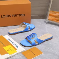 Cheap Louis Vuitton Slippers For Women #1348957 Replica Wholesale [$102.00 USD] [ITEM#1348957] on Replica Louis Vuitton Slippers