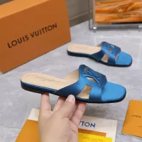 Cheap Louis Vuitton Slippers For Women #1348958 Replica Wholesale [$102.00 USD] [ITEM#1348958] on Replica Louis Vuitton Slippers