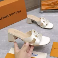 Cheap Louis Vuitton Slippers For Women #1348963 Replica Wholesale [$102.00 USD] [ITEM#1348963] on Replica Louis Vuitton Slippers