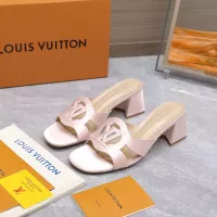 Cheap Louis Vuitton Slippers For Women #1348964 Replica Wholesale [$102.00 USD] [ITEM#1348964] on Replica Louis Vuitton Slippers