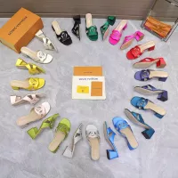 Cheap Louis Vuitton Slippers For Women #1348972 Replica Wholesale [$102.00 USD] [ITEM#1348972] on Replica Louis Vuitton Slippers