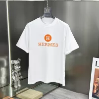 Cheap Hermes T-Shirts Short Sleeved For Men #1348996 Replica Wholesale [$64.00 USD] [ITEM#1348996] on Replica Hermes T-Shirts