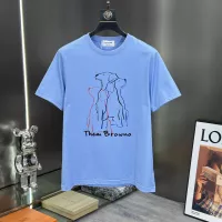 Cheap Thom Browne TB T-Shirts Short Sleeved For Men #1349103 Replica Wholesale [$80.00 USD] [ITEM#1349103] on Replica Thom Browne TB T-Shirts