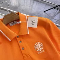 Cheap Hermes T-Shirts Short Sleeved For Men #1349146 Replica Wholesale [$92.00 USD] [ITEM#1349146] on Replica Hermes T-Shirts