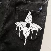 Cheap Louis Vuitton LV Jeans For Men #1349291 Replica Wholesale [$60.00 USD] [ITEM#1349291] on Replica Louis Vuitton LV Jeans
