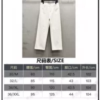 Cheap LOEWE Jeans For Men #1349292 Replica Wholesale [$60.00 USD] [ITEM#1349292] on Replica LOEWE Jeans