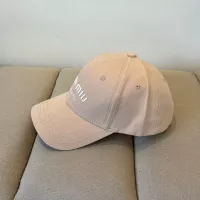 Cheap MIU MIU Caps #1349383 Replica Wholesale [$27.00 USD] [ITEM#1349383] on Replica MIU MIU Caps