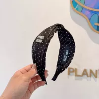 Cheap MIU MIU Headband For Women #1349413 Replica Wholesale [$27.00 USD] [ITEM#1349413] on Replica MIU MIU Headband