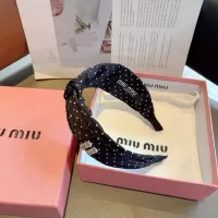 Cheap MIU MIU Headband For Women #1349413 Replica Wholesale [$27.00 USD] [ITEM#1349413] on Replica MIU MIU Headband