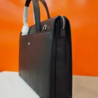Cheap Mont Blanc AAA Man Handbags #1349435 Replica Wholesale [$180.00 USD] [ITEM#1349435] on Replica Mont Blanc AAA Man Handbags
