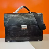 Cheap Mont Blanc AAA Man Handbags #1349453 Replica Wholesale [$190.00 USD] [ITEM#1349453] on Replica Mont Blanc AAA Man Handbags