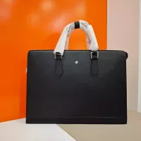 Cheap Mont Blanc AAA Man Handbags #1349454 Replica Wholesale [$160.00 USD] [ITEM#1349454] on Replica Mont Blanc AAA Man Handbags