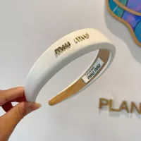 Cheap MIU MIU Headband For Women #1349564 Replica Wholesale [$27.00 USD] [ITEM#1349564] on Replica MIU MIU Headband