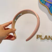 Cheap MIU MIU Headband For Women #1349565 Replica Wholesale [$27.00 USD] [ITEM#1349565] on Replica MIU MIU Headband