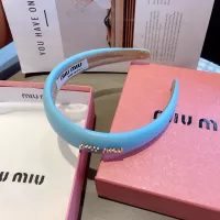 Cheap MIU MIU Headband For Women #1349567 Replica Wholesale [$27.00 USD] [ITEM#1349567] on Replica MIU MIU Headband