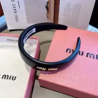 Cheap MIU MIU Headband For Women #1349568 Replica Wholesale [$27.00 USD] [ITEM#1349568] on Replica MIU MIU Headband