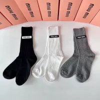 Cheap MIU MIU Socks #1349592 Replica Wholesale [$32.00 USD] [ITEM#1349592] on Replica MIU MIU Socks