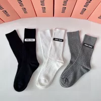Cheap MIU MIU Socks #1349592 Replica Wholesale [$32.00 USD] [ITEM#1349592] on Replica MIU MIU Socks