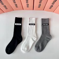 Cheap MIU MIU Socks #1349592 Replica Wholesale [$32.00 USD] [ITEM#1349592] on Replica MIU MIU Socks