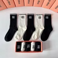 Cheap MIU MIU Socks #1349594 Replica Wholesale [$29.00 USD] [ITEM#1349594] on Replica MIU MIU Socks