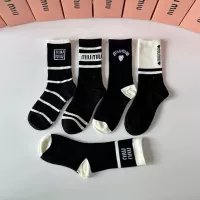 Cheap MIU MIU Socks #1349595 Replica Wholesale [$29.00 USD] [ITEM#1349595] on Replica MIU MIU Socks