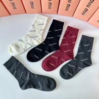 Cheap MIU MIU Socks #1349596 Replica Wholesale [$29.00 USD] [ITEM#1349596] on Replica MIU MIU Socks