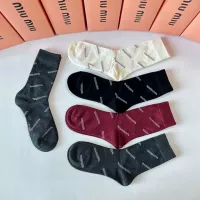 Cheap MIU MIU Socks #1349596 Replica Wholesale [$29.00 USD] [ITEM#1349596] on Replica MIU MIU Socks