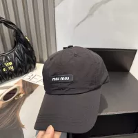 Cheap MIU MIU Caps #1349653 Replica Wholesale [$25.00 USD] [ITEM#1349653] on Replica MIU MIU Caps