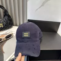 Cheap MIU MIU Caps #1349657 Replica Wholesale [$27.00 USD] [ITEM#1349657] on Replica MIU MIU Caps