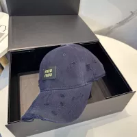 Cheap MIU MIU Caps #1349657 Replica Wholesale [$27.00 USD] [ITEM#1349657] on Replica MIU MIU Caps