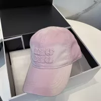 Cheap MIU MIU Caps #1349659 Replica Wholesale [$27.00 USD] [ITEM#1349659] on Replica MIU MIU Caps