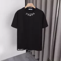 Cheap Prada T-Shirts Short Sleeved For Unisex #1349773 Replica Wholesale [$32.00 USD] [ITEM#1349773] on Replica Prada T-Shirts