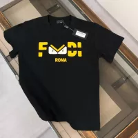Cheap Fendi T-Shirts Short Sleeved For Men #1349990 Replica Wholesale [$42.00 USD] [ITEM#1349990] on Replica Fendi T-Shirts