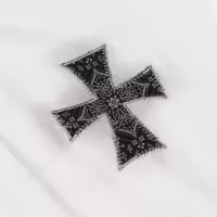 Cheap Chrome Hearts T-Shirts Short Sleeved For Unisex #1350068 Replica Wholesale [$45.00 USD] [ITEM#1350068] on Replica Chrome Hearts T-Shirts