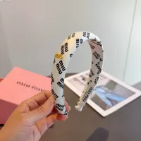Cheap MIU MIU Headband For Women #1350108 Replica Wholesale [$27.00 USD] [ITEM#1350108] on Replica MIU MIU Headband