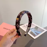 Cheap MIU MIU Headband For Women #1350110 Replica Wholesale [$27.00 USD] [ITEM#1350110] on Replica MIU MIU Headband