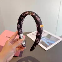 Cheap MIU MIU Headband For Women #1350110 Replica Wholesale [$27.00 USD] [ITEM#1350110] on Replica MIU MIU Headband