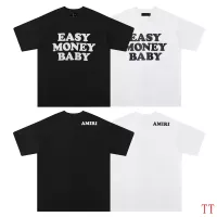 Cheap Amiri T-Shirts Short Sleeved For Unisex #1350212 Replica Wholesale [$29.00 USD] [ITEM#1350212] on Replica Amiri T-Shirts