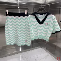 Cheap Casablanca Tracksuits Short Sleeved For Women #1350276 Replica Wholesale [$100.00 USD] [ITEM#1350276] on Replica Dirk Bikkembergs Tracksuits